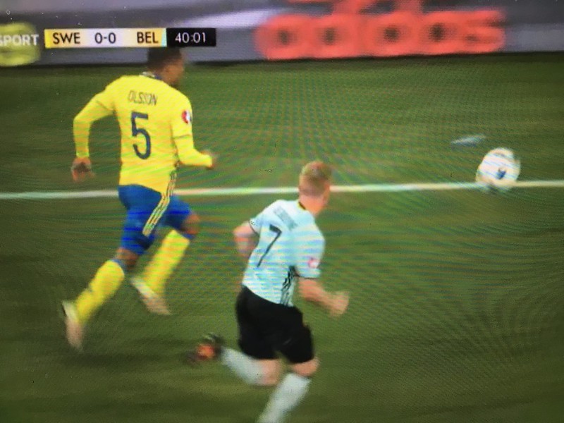 Sweden 0 - 1  Belgium