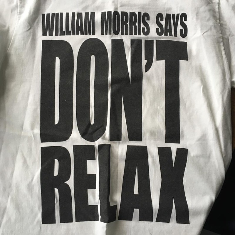 Don't relax