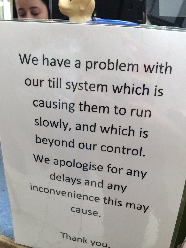 Beyond our control