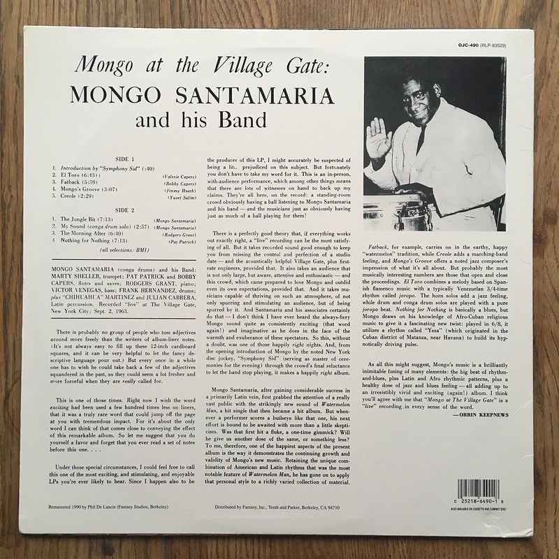 Mongo At The Village Gate