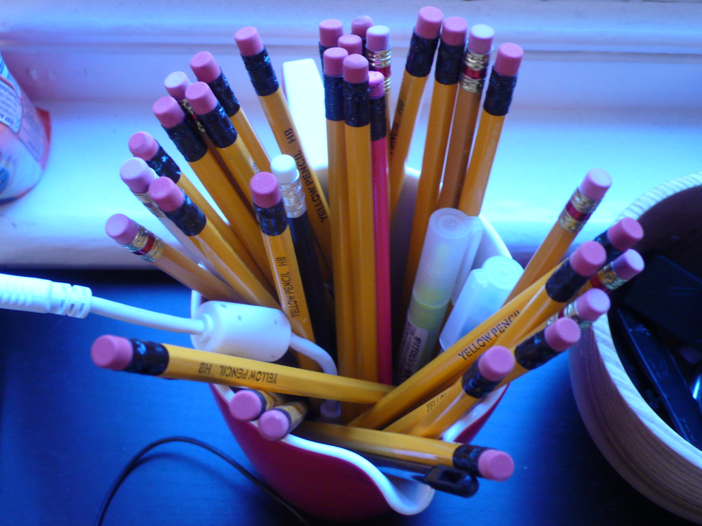 mostly pencils