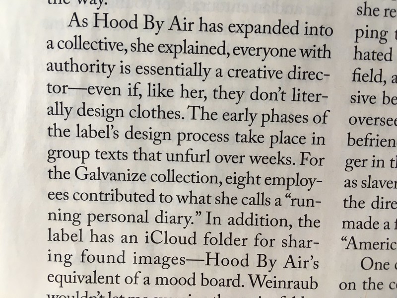 Hood By Air - collective