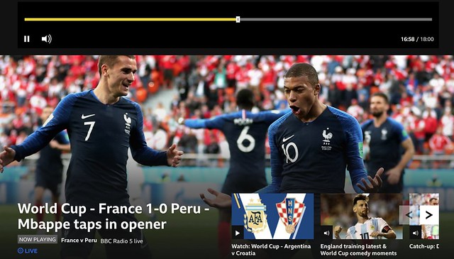 France 1 - 0 Peru
