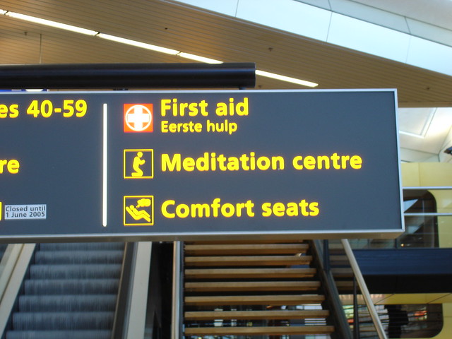 meditation and comfort