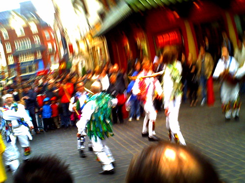 morris men in chinatown