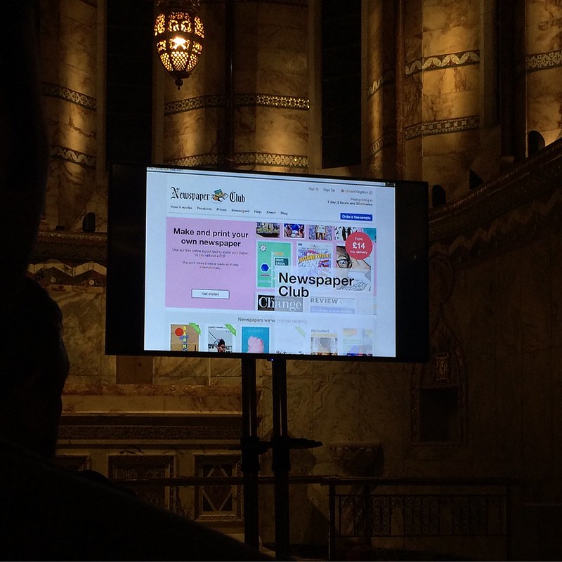 Newspaper Club, Fitzrovia Chapel