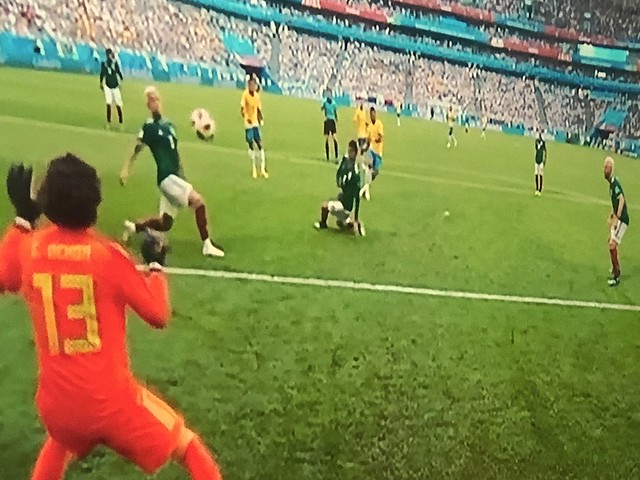 Brazil 2 - 0 Mexico