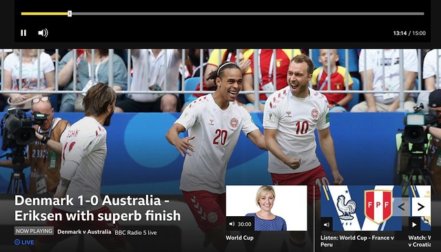 Denmark 1 - 1 Australia
