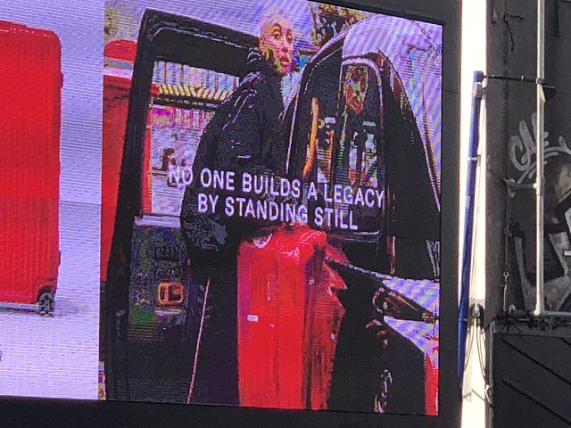 One Builds A Legacy By Standing Still