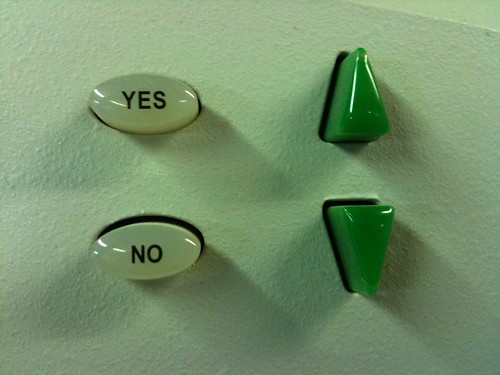 In the future you will be asked