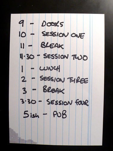 interesting running order