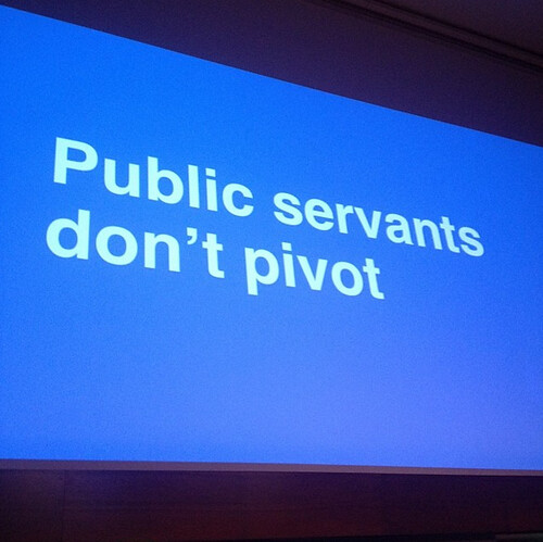 public servants don't pivot