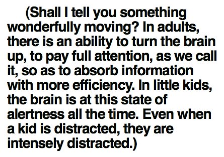 intensely distracted