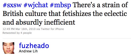 Twitter / Andrew Lih: #sxsw #wjchat #mbsp There' ...
