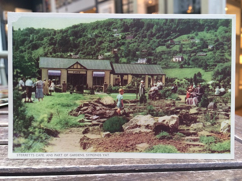 Sterretts Cafe and Part of Gardens Symonds Yat