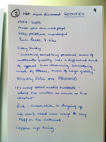 four thought notes