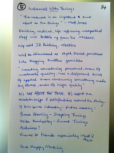 four thought notes