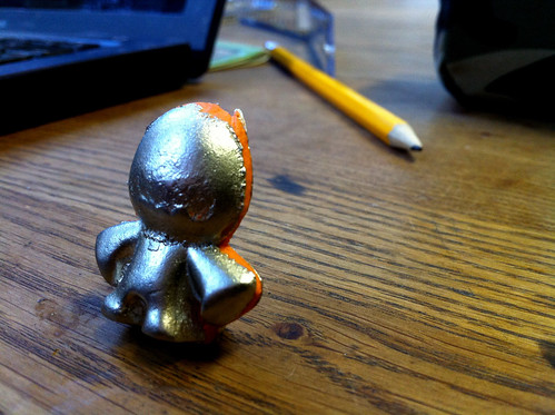 collectible #1 - pewter and sugru