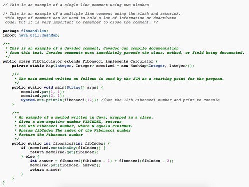 This is what Java looks like
