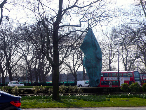 the big horse's head