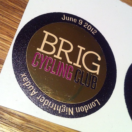 Sponsorship opportunity: http://www.justgiving.com/BRIGnightrider