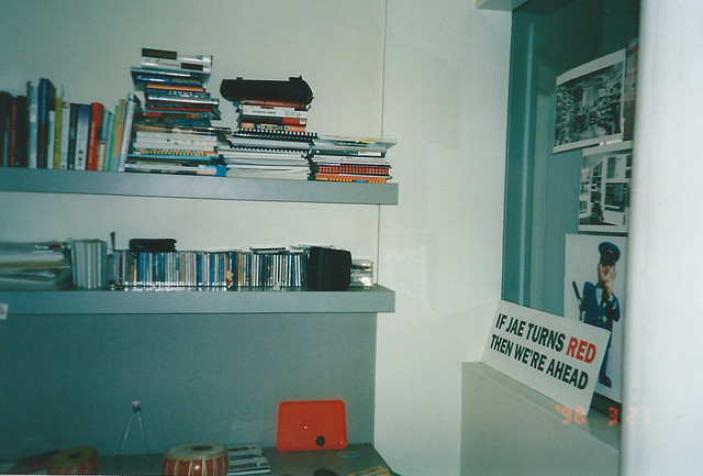 My office in the Dekum - Wieden and Kennedy, Portland - 1998