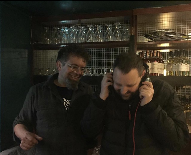 Ben and I playing jazz
