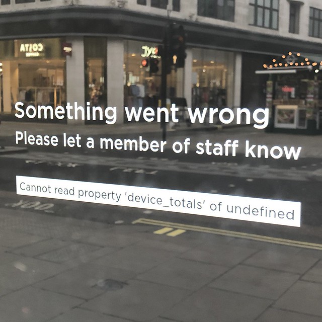 Something went wrong