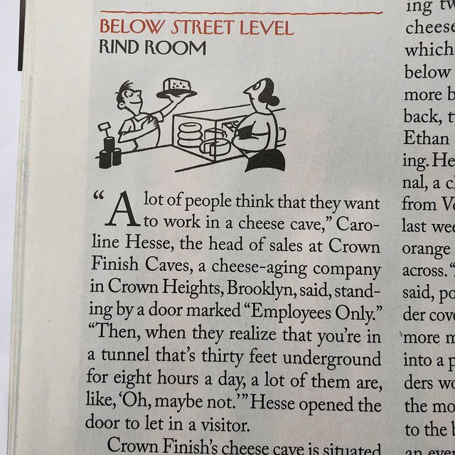 Cheese cave