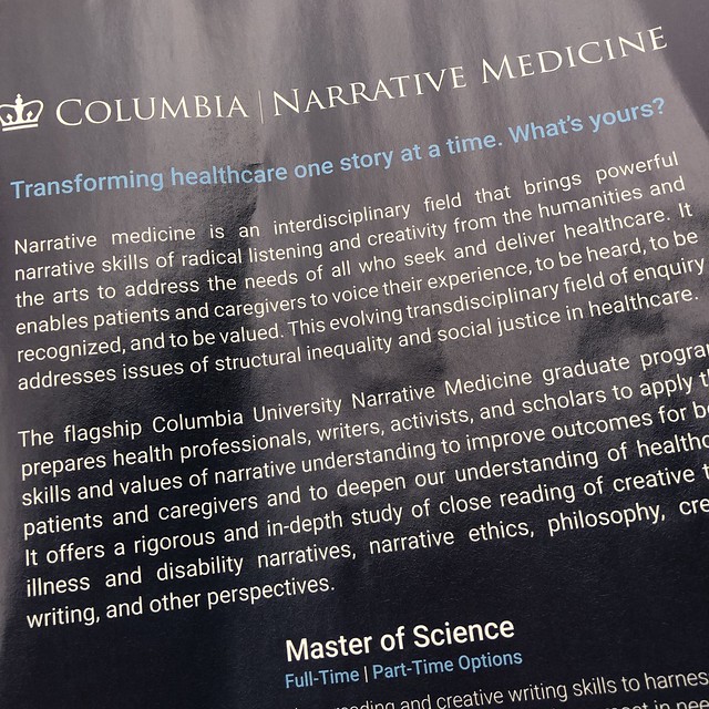 Narrative medicine