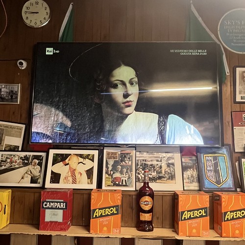 Caravaggio in Bar Italia