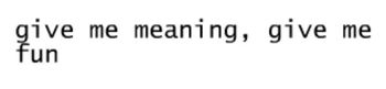 Meaning