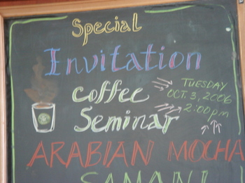 Coffeeseminar
